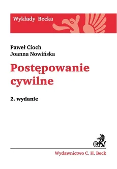 Postępowanie cywilne - Outlet - Paweł Cioch, Joanna Nowińska