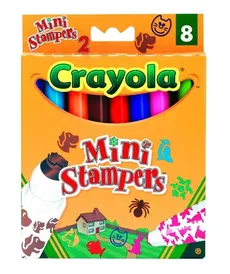 Flamastry Crayola ministempelki 8 sztuk - Outlet