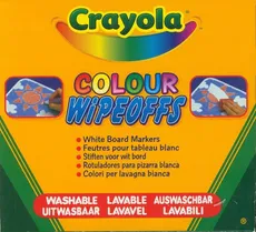 Markery Crayola do białej tablicy 8 sztuk - Outlet