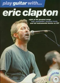 Play guitar with Eric Clapton z płytą CD