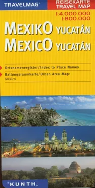 Mexico 1:4000000 / Yucatan 1:800000 - Outlet