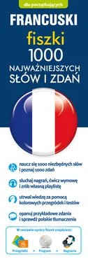 Francuski fiszki 1000 najważniejszych słów i zdań + CD-ROM - Praca zbiorowa