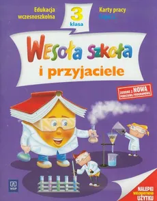Wesoła szkoła i przyjaciele 3 Karty pracy Część 2 - Hanna Dobrowolska, Wojciech Dziabaszewski, Anna Konieczna