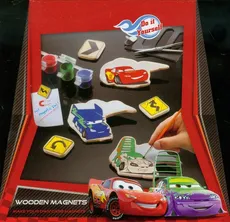 Cars Drewniane magnesy - Outlet