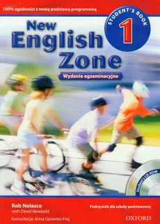 New English Zone 1 Podręcznik z płytą CD wydanie egzaminacyjne - Outlet - David Newbold, Rob Nolasco
