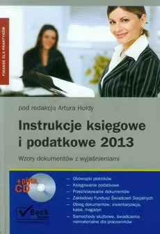 Instrukcje księgowe i podatkowe 2013