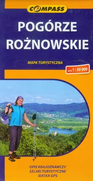 Pogórze Rożnowskie mapa turystyczna - Outlet
