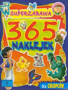 365 naklejek dla chłopców Superzabawa - Outlet