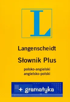 Słownik Maxi Plus polsko-angielski angielsko-polski + gramatyka
