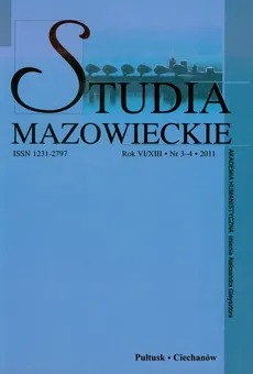 Studia mazowieckie rok VI/XIII nr 3-4 2011
