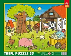 Puzzle ramkowe 35 Na farmie