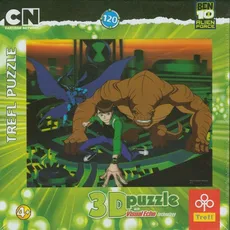 Puzzle 3D Ben 10 w akcji 120