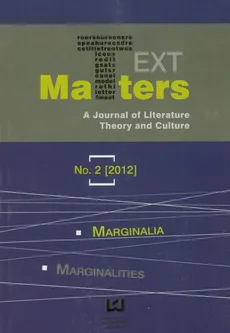 Text Matters A Journal of Literature Theory and Culture 2/2012 - Outlet