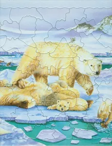 Niedźwiedź polarny Puzzle