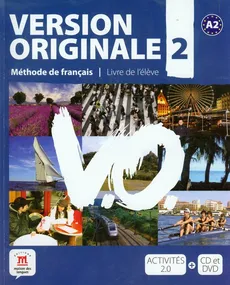Version Originale 2 Podręcznik + CD + DVD A2 - Outlet - Monique Denyer, Agustin Garmendia, Corinne Royer