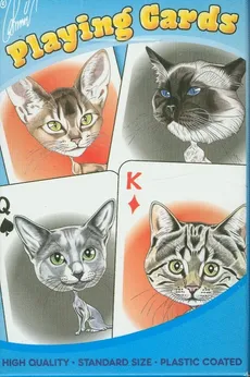 Karykatury Kotów karty do gry