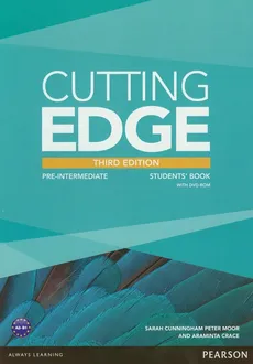 Cutting Edge Pre-Intermediate Student's Book z płytą DVD - Outlet - Aramita Crace, Sarah Cunningham, Peter Moor