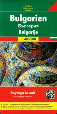 Bułgaria mapa drogowa 1:400 000 - Outlet
