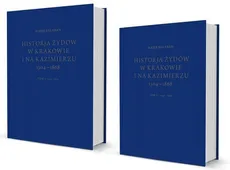 Historia Żydów w Krakowie i na Kazimierzu Tom 1 i 2 - Outlet - Majer Bałaban