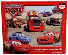 Puzzle drewniane Cars