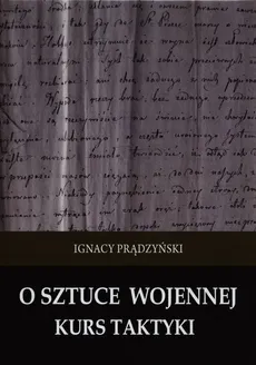 O sztuce wojennej - Ignacy Prądzyński