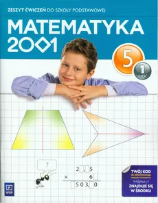 Matematyka 2001 5 Zeszyt ćwiczeń część 1 - Jerzy Chodnicki, Mirosław Dąbrowski, Agnieszka Pfeiffer