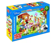 Puzzle dwustronne maxi Myszka Miki i przyjaciele 108 + mazaki
