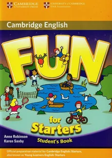 Fun for Starters Student's Book - Karen Saxby, Anne Robinson