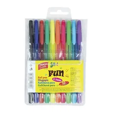 Długopisy 10 kolorów - Outlet
