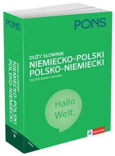 Słownik duży niemiecko-polski polsko-niemiecki - Outlet