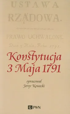 Konstytucja 3 Maja 1791 - Outlet - Jerzy Kowecki