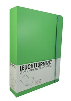 Pudełko-książka na dokumenty Leuchtturm1917 limonkowe