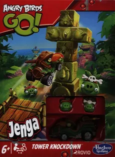 Angry Birds GO Jenga Tower Knockdown