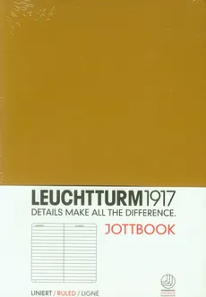 Notatnik Medium Leuchtturm1917 w linie karmelowy 339930