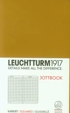 Notatnik Pocket Leuchtturm1917 w kratkę karmelowy 339955