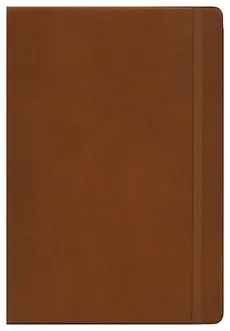 Notes Medium Leuchtturm1917 w kratkę brązowy skórzany