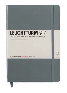 Notes Medium Leuchtturm1917 w kropki szary