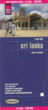 Sri Lanka mapa 1:500 000