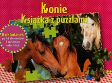 Konie Książka z puzzlami