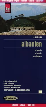 Albanien 1:220 000 Reise Know-How