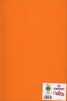 Szkicownik A4 Canson Notes 50 kartek pomarańczowy