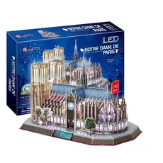 Puzzle 3D LED Katedra Notre Dame 149 - Outlet