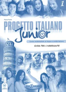 Progetto Italiano Junior 1 Przewodnik metodyczny - Outlet - Flavia Fornili