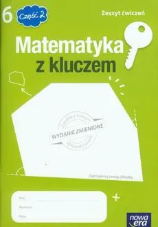 Matematyka z kluczem 6 Zeszyt ćwiczeń Część 2 - Outlet - Marcin Braun, Agnieszka Mańkowska, Małgorzata Paszyńska