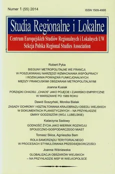 Studia Regionalne i Lokalne 1 (55) 2014