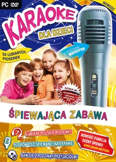 Karaoke Dla Dzieci: Śpiewająca Zabawa - z mikrofonem - Outlet