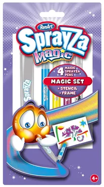 Sprayza Magic Zestaw 4 flamastrów