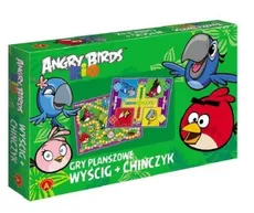 Gra 2 w 1 Chińczyk + Wyścig - Angry Birds Rio - Outlet