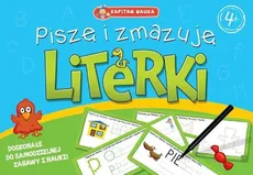 Kapitan Nauka Piszę i zmazuję Literki - Outlet