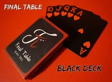 Final Table  - czarna talia kart